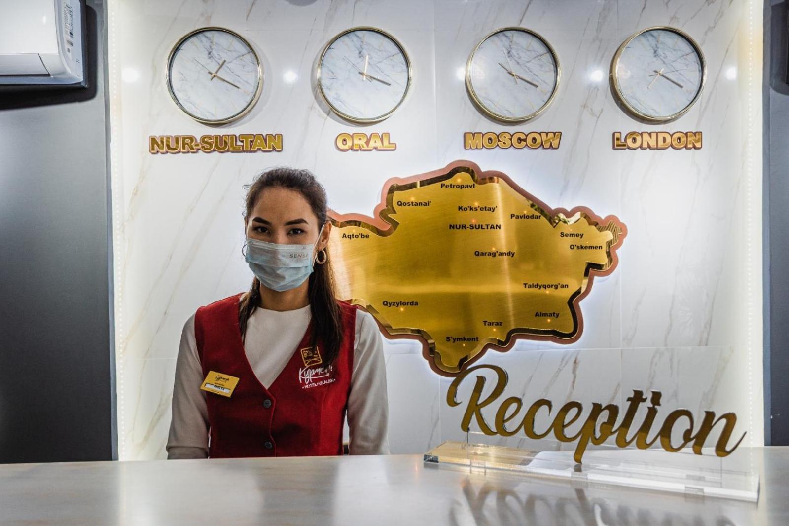 Kurmet Hotel أورالسك المظهر الخارجي الصورة
